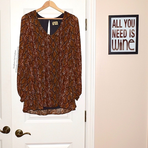 Show Me Your MuMu Tops - SHOW ME YOUR MUMU Draped Blouse Intricate Boho Top